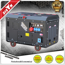 BISON China Zhejiang 7KVA Asia Factory Single Cylinder Generator with Remote Control